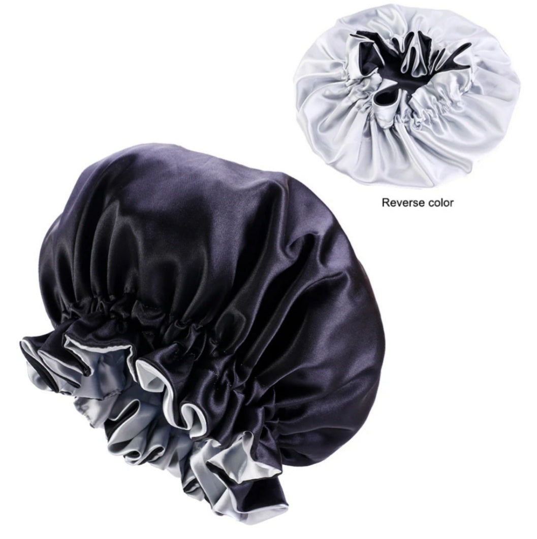 Silky Satin sleeping hair bonnet