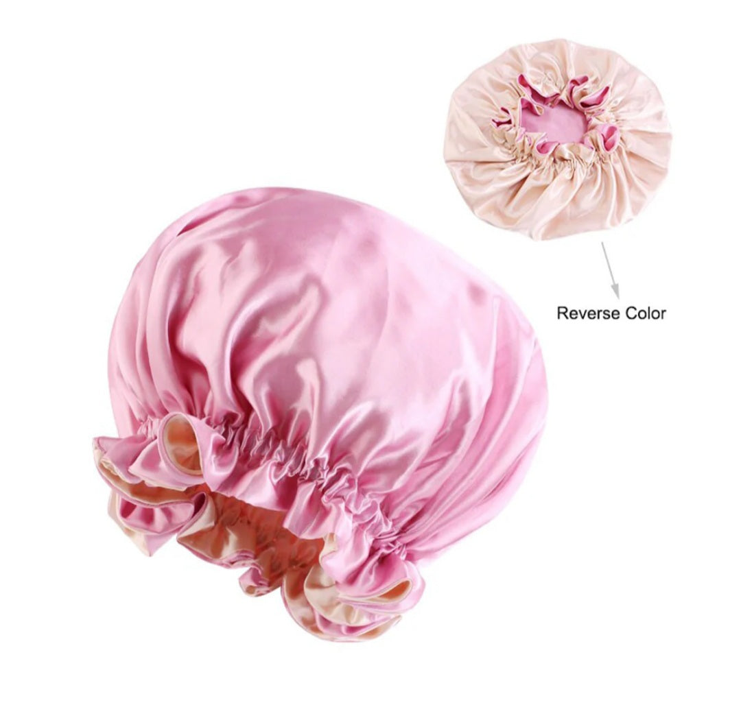 Silky Satin sleeping hair bonnet
