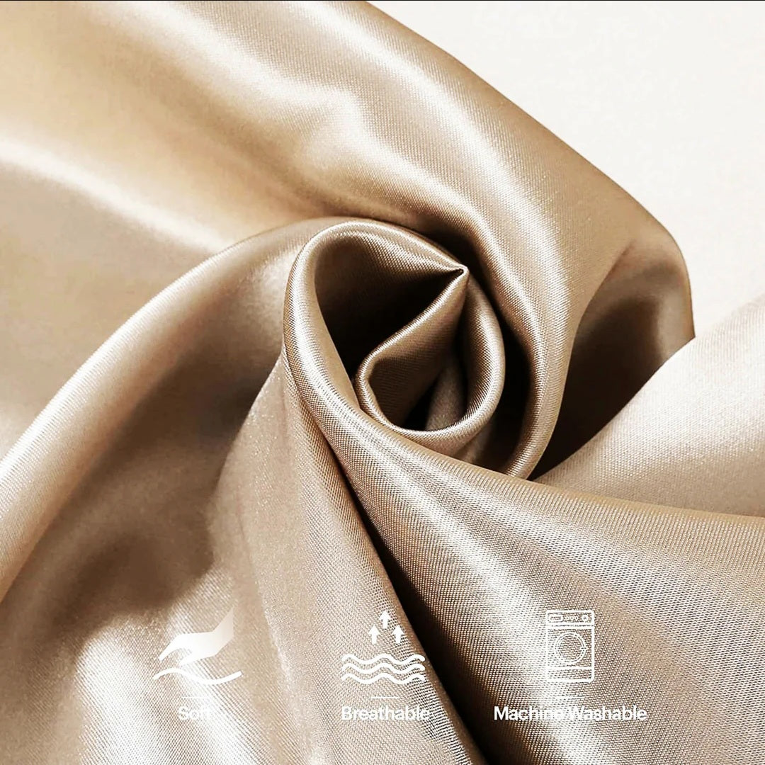 Silky Satin Pillow Case (champagne)
