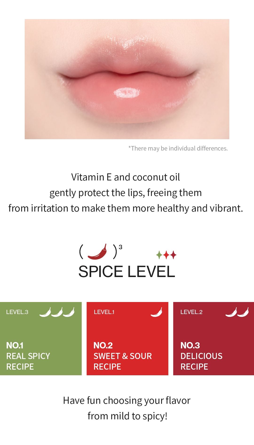 UNLEASHIA, Red Pepper Lip Balm 3 Types