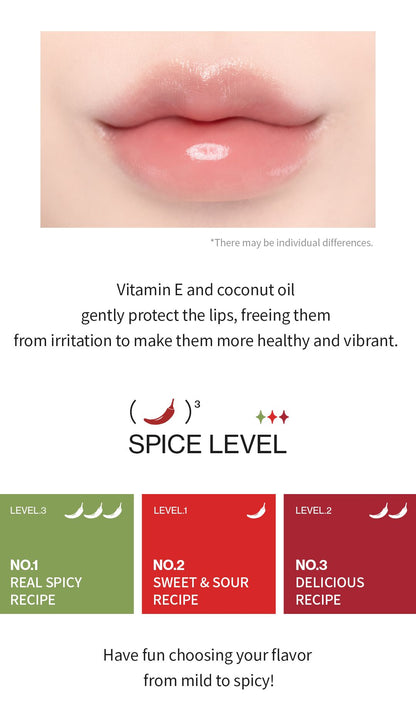 UNLEASHIA, Red Pepper Lip Balm 3 Types