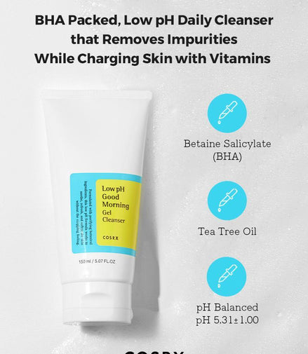 COSRX, Low PH Good Morning Cleanser