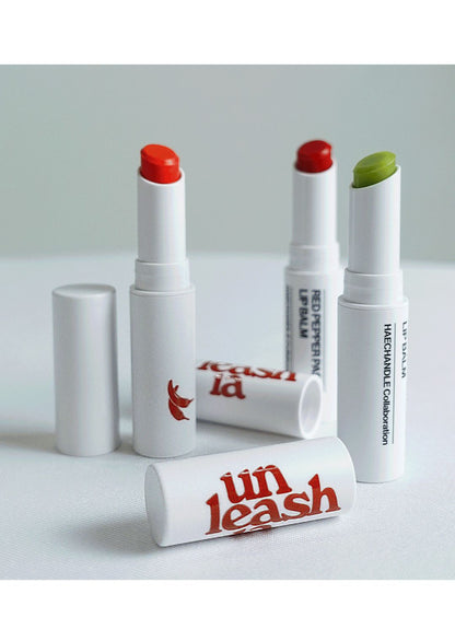 UNLEASHIA, Red Pepper Lip Balm 3 Types