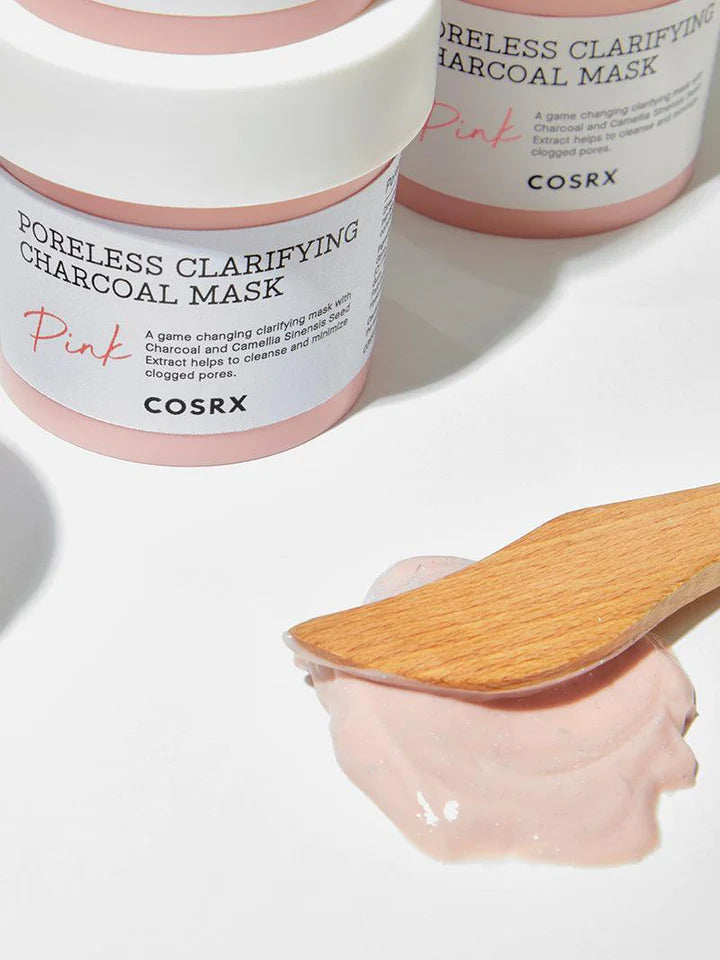 COSRX, Poreless Clarifying Charcoal Mask Pink