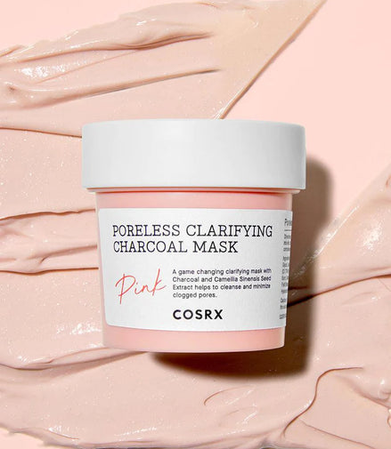 COSRX, Poreless Clarifying Charcoal Mask Pink