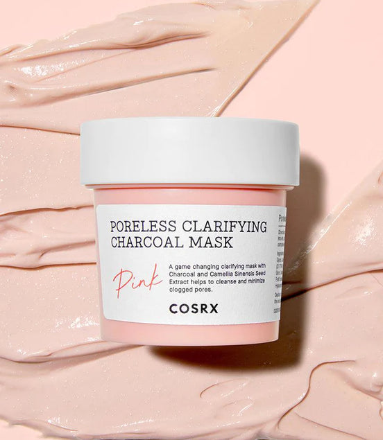COSRX, Poreless Clarifying Charcoal Mask Pink