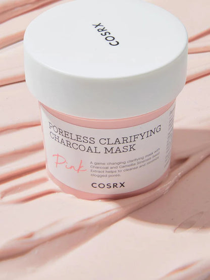 COSRX, Poreless Clarifying Charcoal Mask Pink