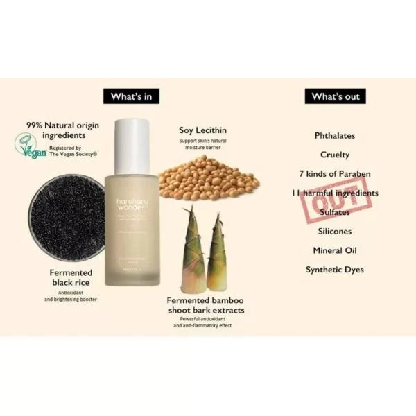 Haruharu Wonder, Black Rice Hyaluronic Anti-Wrinkle Serum