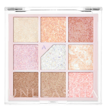 UNLEASHIA, Glitterpedia Eye Palette 7-Types