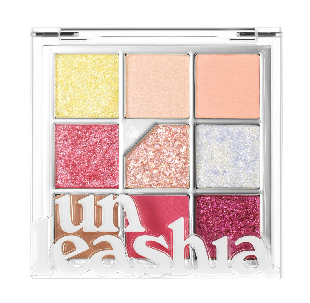 UNLEASHIA, Glitterpedia Eye Palette 7-Types