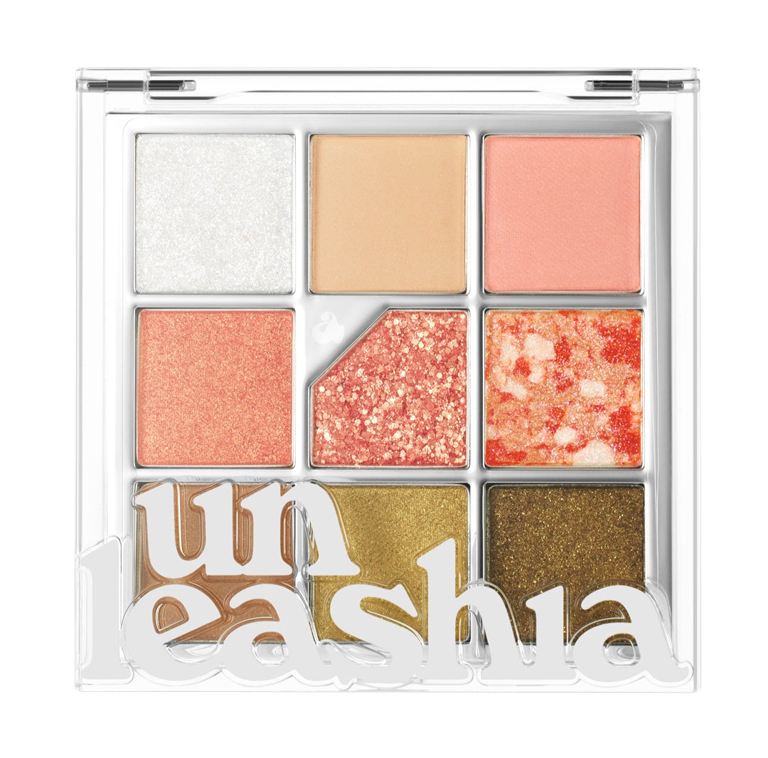 UNLEASHIA, Glitterpedia Eye Palette 7-Types