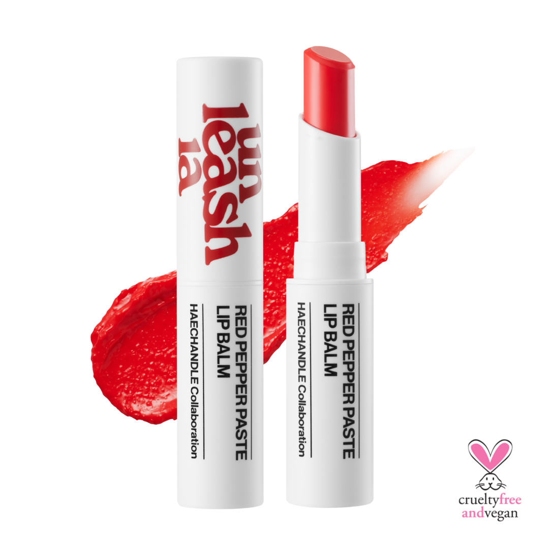 UNLEASHIA, Red Pepper Lip Balm 3 Types